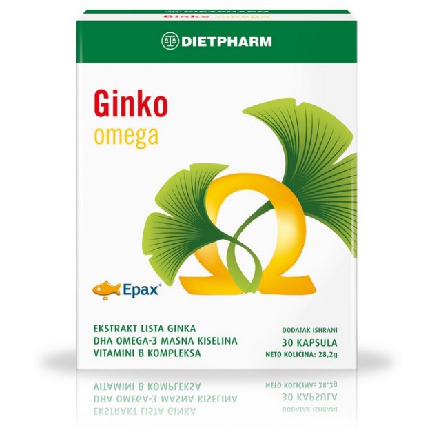 Ginko Omega 30 kapsula Ginko Omega 30 kapsula
