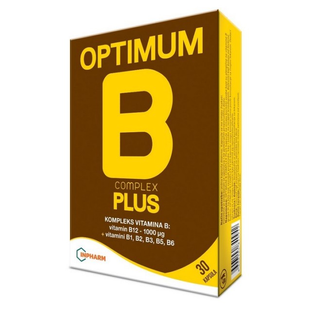 Optimum B complex Plus 30 kapsula Optimum B complex Plus 30 kapsula
