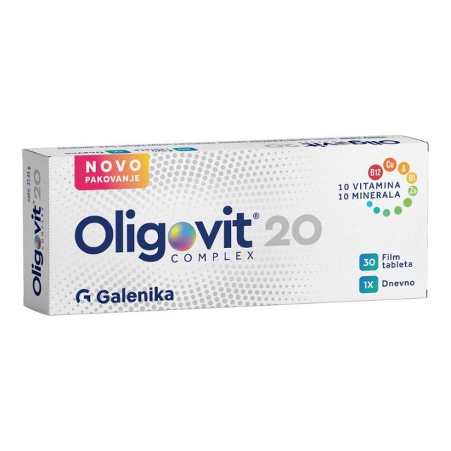 Oligovit 30 tableta