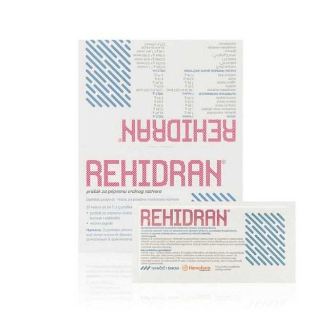 Rehidran 20 kesica