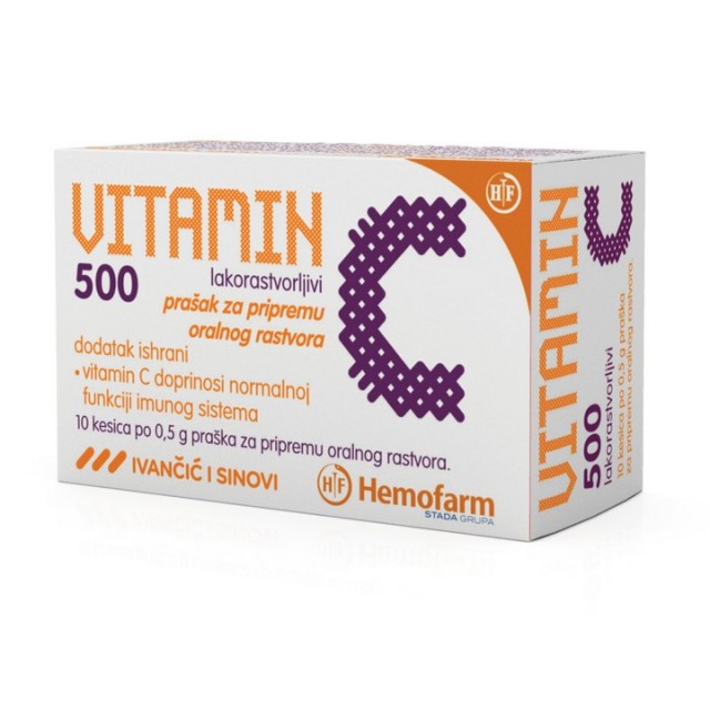 Vitamin C 10x500Mg Vitamin C 10x500Mg