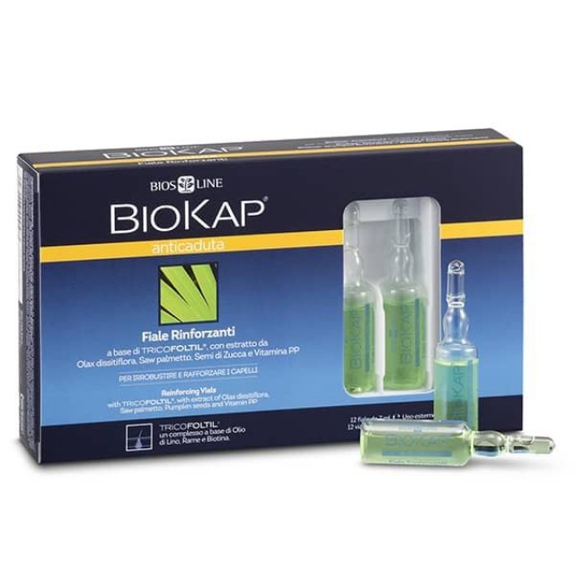 BIOKAP Ampule protiv opadanja 12 kom x 7 ml BIOKAP Ampule protiv opadanja 12 kom x 7 ml