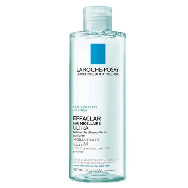 La Roche-Posay EFFACLAR Micelarna voda - masna i osetljiva koža 400 ml