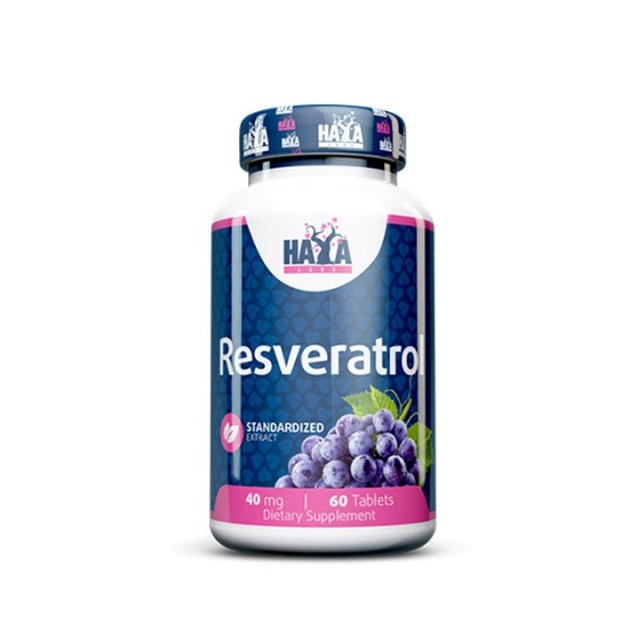 Resveratrol 40 mg - 60 tableta HAYA Labs Resveratrol 40 mg - 60 tableta HAYA Labs