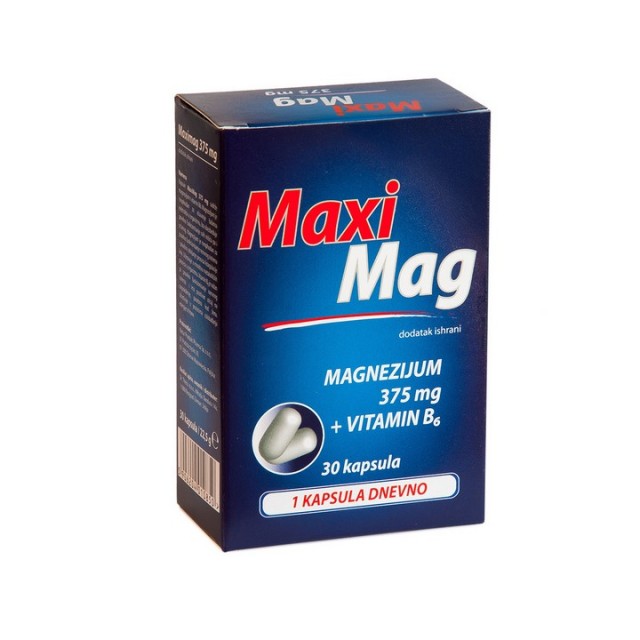 Maxi Mag Cps 30X375Mg