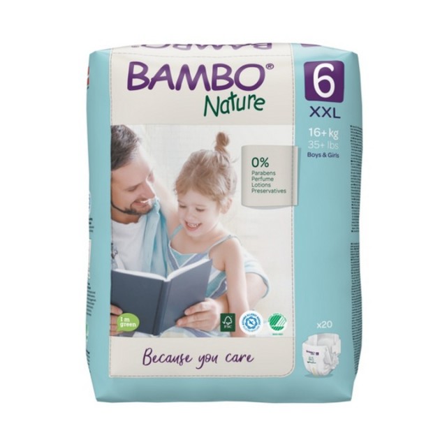 BAMBO Pelene Nature 6 XL 16+ kg a20