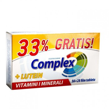 Zdrovit Complex Tbl a84 (56+28 Gratis) Zdrovit Complex Tbl a84 (56+28 Gratis)