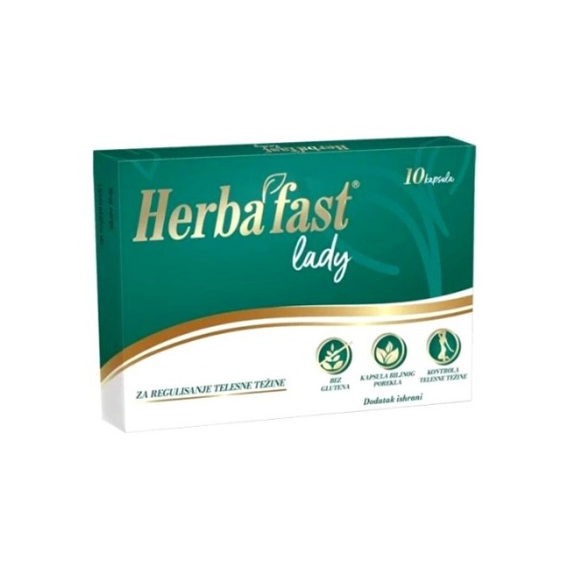 Herbafast lady 10 kapsula