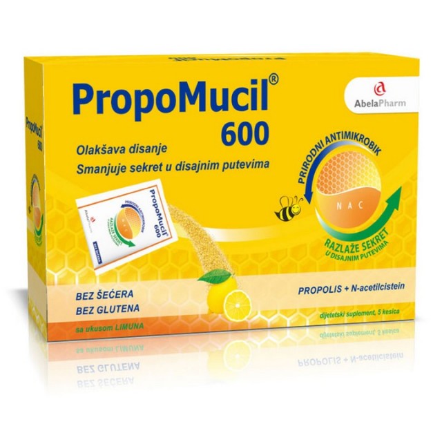 Propomucil prašak 600 mg 5 kesica Propomucil prašak 600 mg 5 kesica
