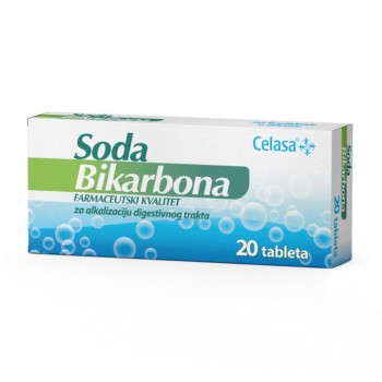Soda bikarbona 20 tableta Soda bikarbona 20 tableta