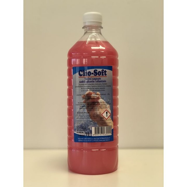 Clio soft tečni sapun 1000 ml Clio soft tečni sapun 1000 ml