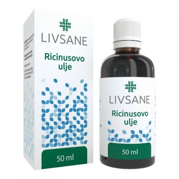 LIVSANE Ricinusovo ulje 50 ml LIVSANE Ricinusovo ulje 50 ml