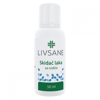 LIVSANE Skidač laka za nokte 50 ml LIVSANE Skidač laka za nokte 50 ml