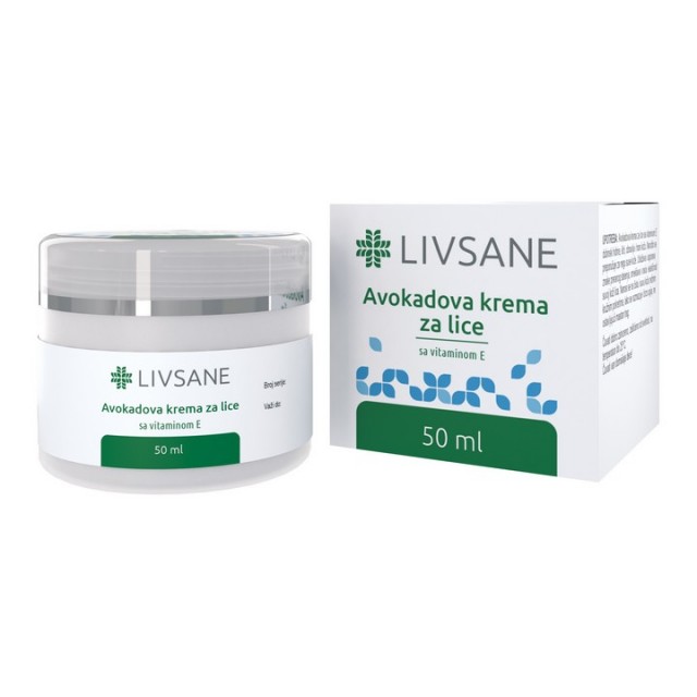 LIVSANE Avokadova krema za lice 50 ml LIVSANE Avokadova krema za lice 50 ml
