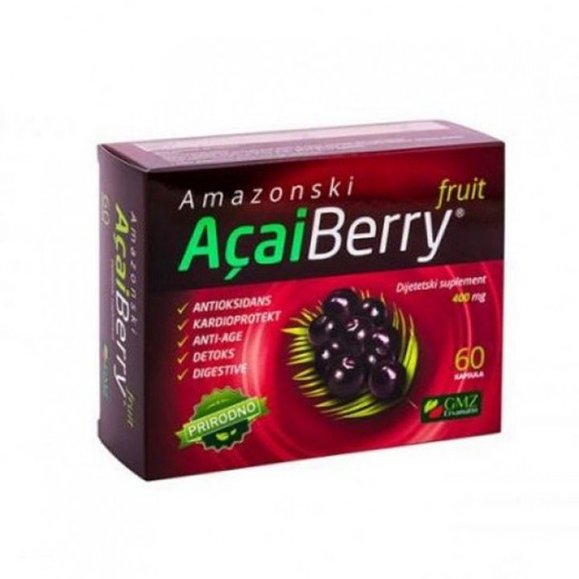 Amazonska Acai Berry 60 kapsula Amazonska Acai Berry 60 kapsula