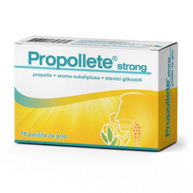 Propollete Strong 18 pastila za grlo