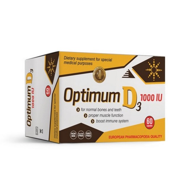 Optimum D3 1000IU 60 kapsula Optimum D3 1000IU 60 kapsula