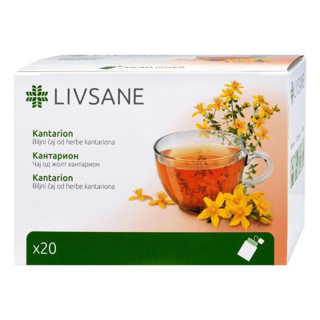 LIVSANE Čaj kantarion 20 flter kesica LIVSANE Čaj kantarion 20 flter kesica