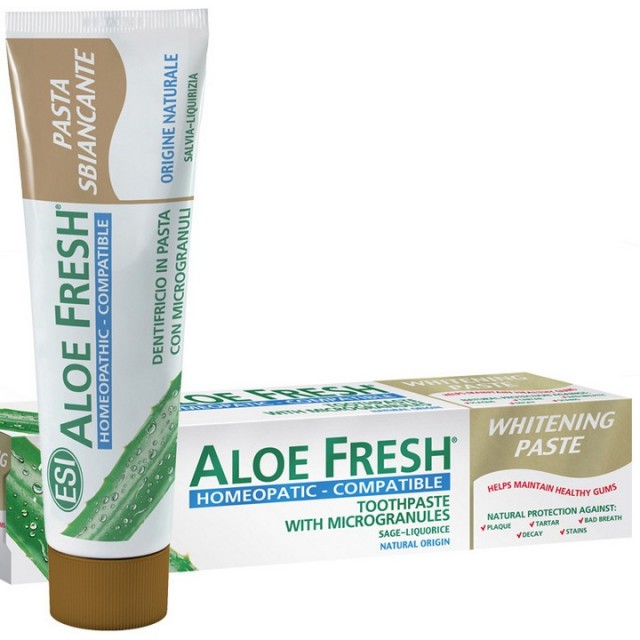Aloe fresh Whitening pasta 100ml - Homeopathic