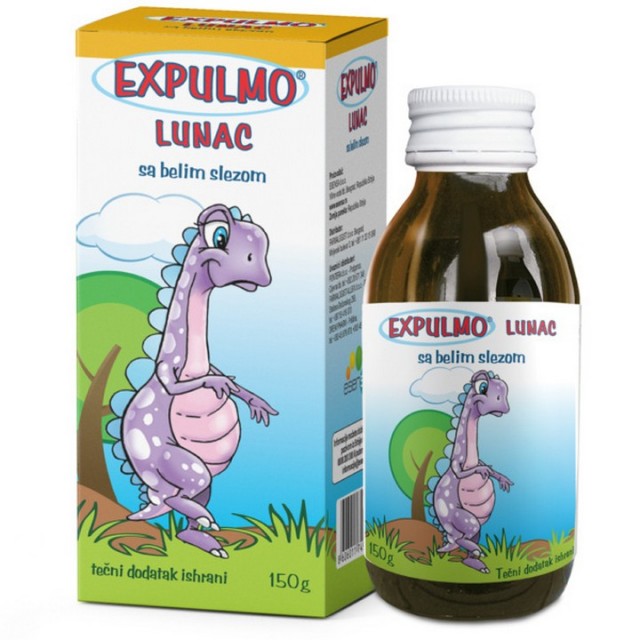 Lunac Expulmo beli slez sirup 150g Lunac Expulmo beli slez sirup 150g