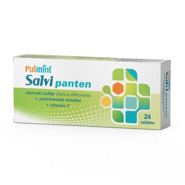 Salvi Panten Pulmint 24 oribleta za grlo Salvi Panten Pulmint 24 oribleta za grlo