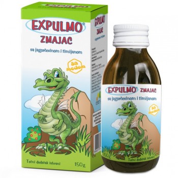 Zmajac Expulmo jagorčevina sirup 150g Zmajac Expulmo jagorčevina sirup 150g
