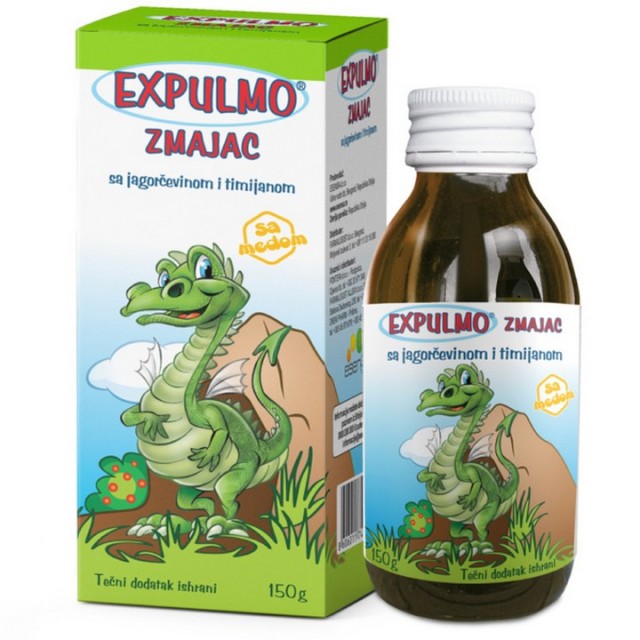 Zmajac Expulmo jagorčevina sirup 150g