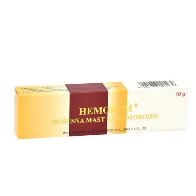 Hemor M mast protiv hemoroida 10g Hemor M mast protiv hemoroida 10g