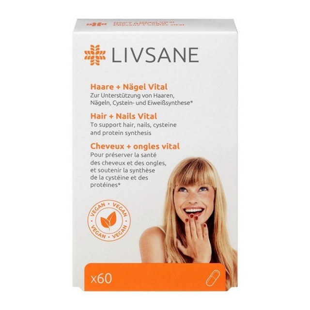 LIVSANE Vitamini za kosu i nokte 60 kapsula LIVSANE Vitamini za kosu i nokte 60 kapsula