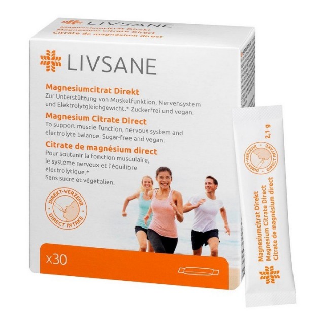 LIVSANE Magnezijum Citrat Direkt 30 kesica LIVSANE Magnezijum Citrat Direkt 30 kesica