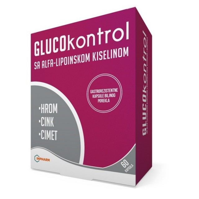 Glucokontrol 60 kapsula