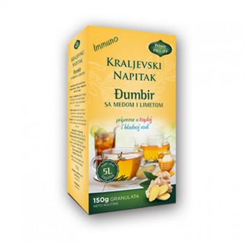 Kraljevski napitak - Đumbir sa medom i limetom   150 gr Kraljevski napitak - Đumbir sa medom i limetom   150 gr