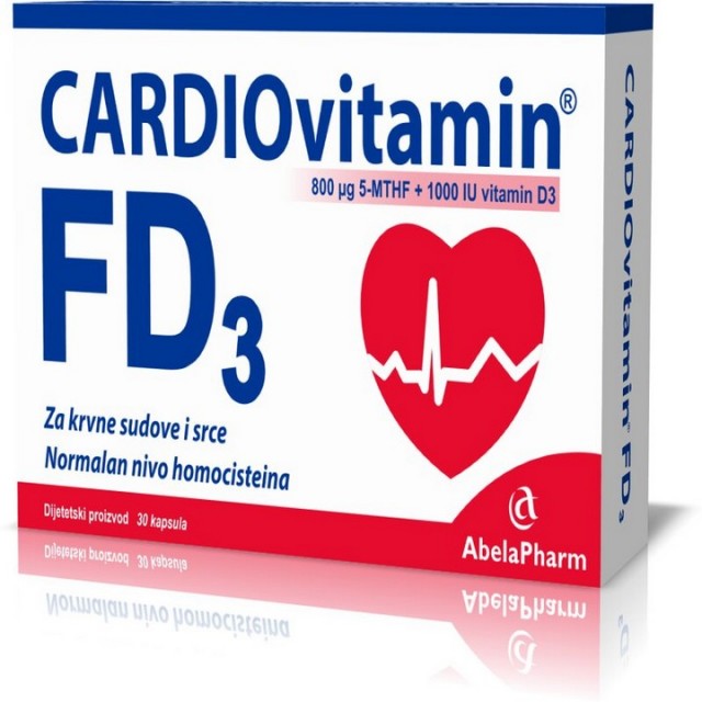 CARDIOvitamin FD3 30 kapsula