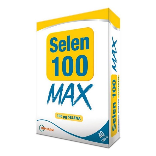 Selen 100 MAX 40 tableta