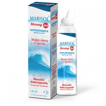 Marisol Strong Jet Hypertonica sprej rastvor za nos 120ml  Marisol Strong Jet Hypertonica sprej rastvor za nos 120ml