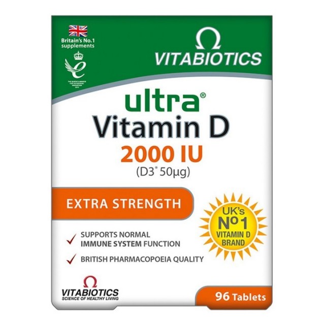 Ultra Vitamin D 2000 IJ 96 tableta Ultra Vitamin D 2000 IJ 96 tableta