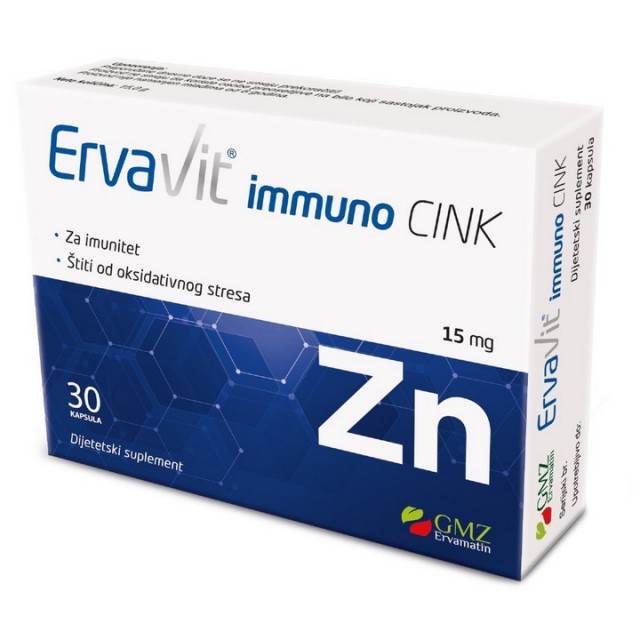 ErvaVit immuno Cink 30 kapsula
