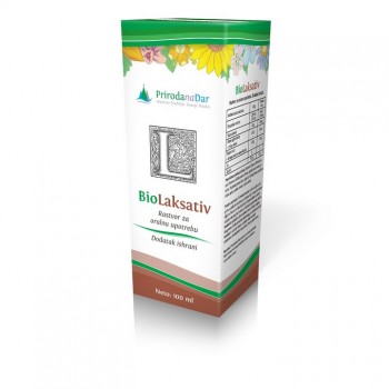 BioLaksativ protiv opstipacije i tvrde stolice 100 ml