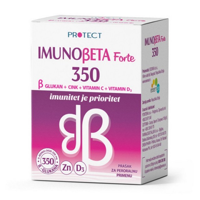 Imunoβeta forte 350 prašak 10x4g