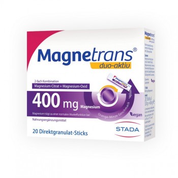 Magnetrans Duo-Aktiv Kesica 20X400Mg