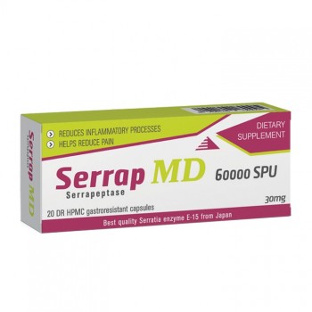 Serrap MD 60000SPU 20 tableta Serrap MD 60000SPU 20 tableta