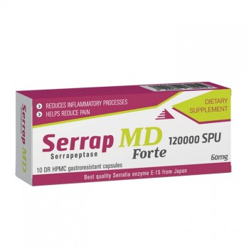 Serrap MD Forte 120000 10 kapsula Serrap MD Forte 120000 10 kapsula