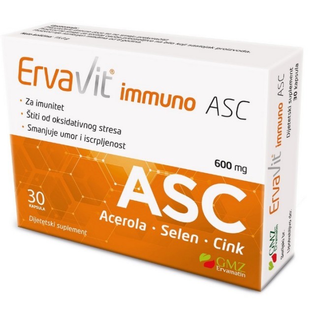 ErvaVit immuno ASC 30 kapsula