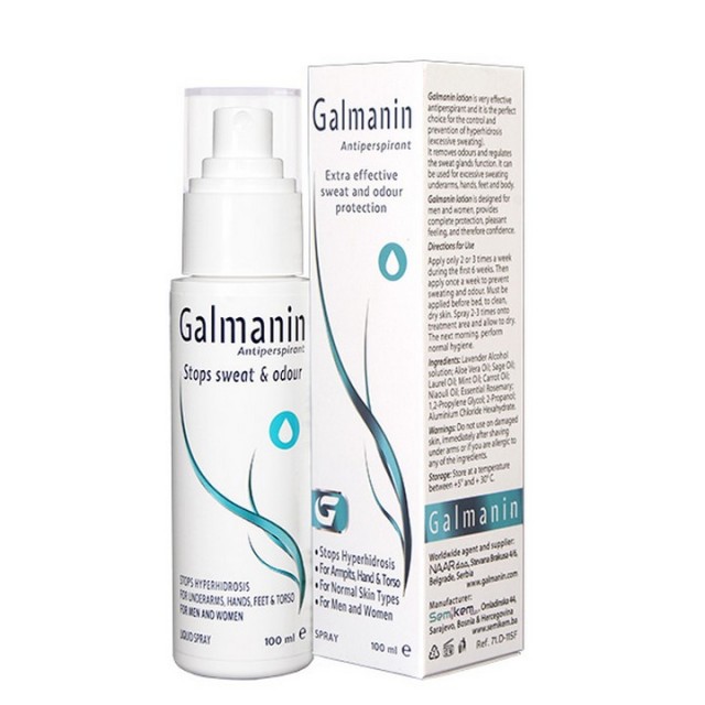 GALMANIN sprej protiv znojenja 100 ml