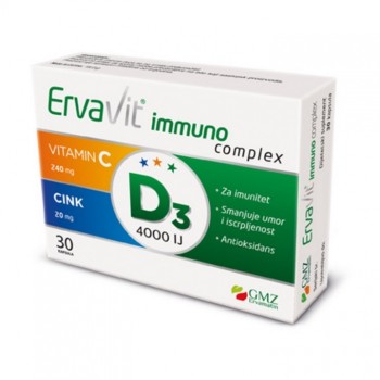 ErvaVit immuno complex  30 kapsula ErvaVit immuno complex  30 kapsula