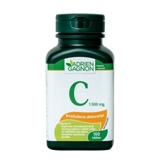 Adrien Gagnon Vitamin C 1000mg  100 tableta