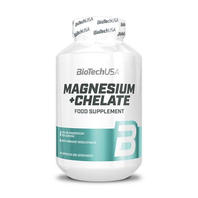 BiotechUSA Magnezijum helirani 250 mg 60 kapsula BiotechUSA Magnezijum helirani 250 mg 60 kapsula