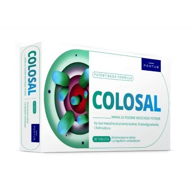 Colosal 30 Tableta - Podrška kod IBS-a i Upala Creva | Pontus Pharma ...