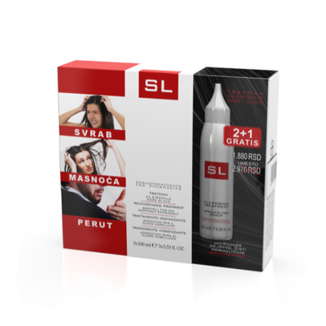 Vital Plus Active SL Šampon 3 x 100 ml Vital Plus Active SL Šampon 3 x 100 ml