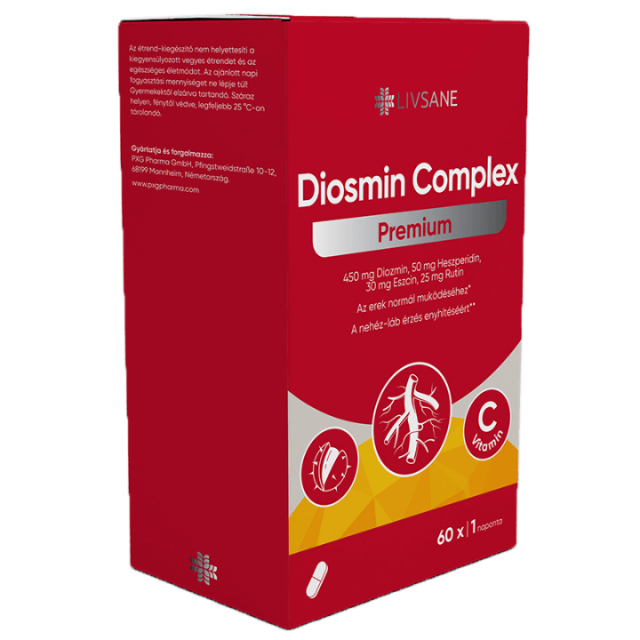 LIVSANE Diosmin Complex Premium 60 kapsula